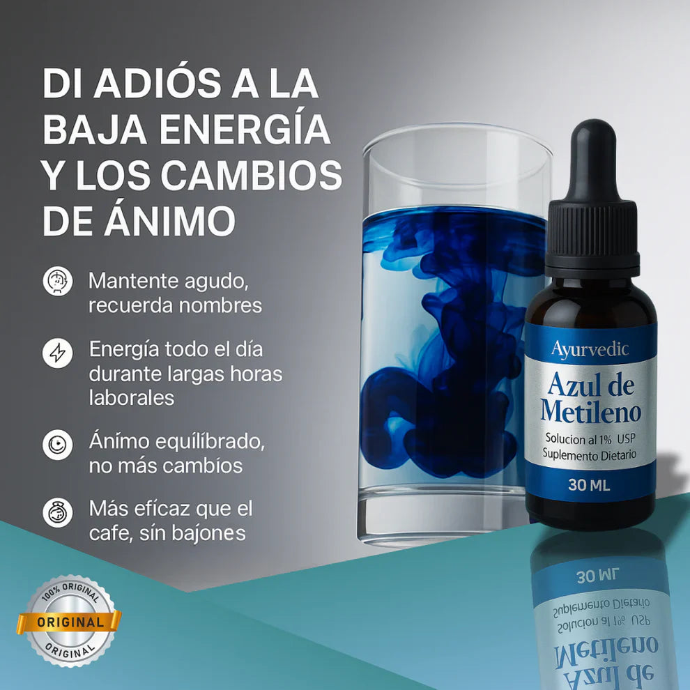 AZUL DE METILENO AL 1% AYURVEDIC 30 ML