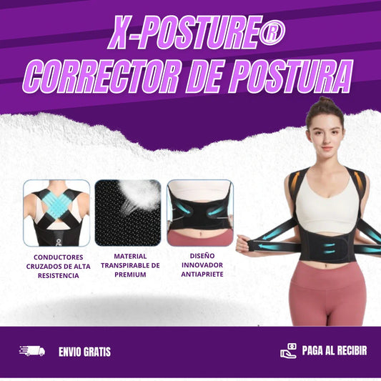 X-Posture® Corrector de Postura en X