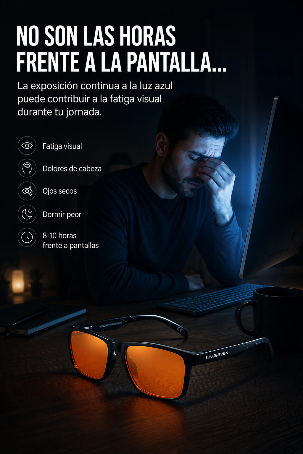 VISIONIX™ | Gafas con Filtro de Luz Azul