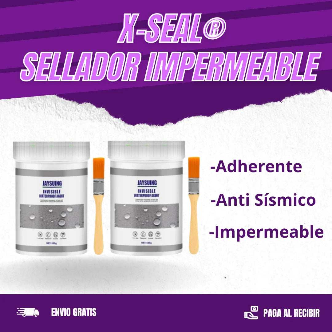 2  UNIDADES DE X-SEAL® SELLADOR IMPERMEABLE PROM